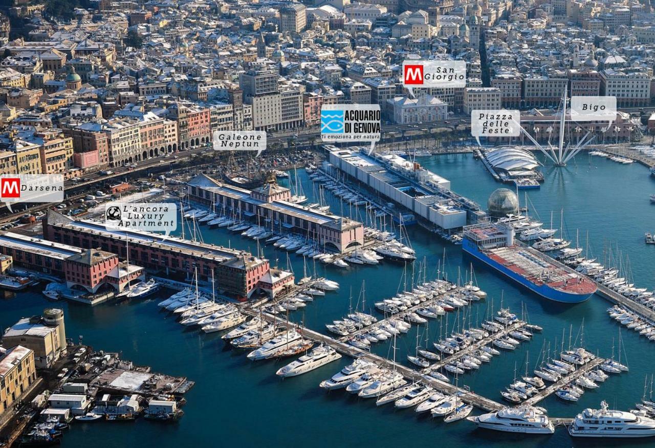 L'Ancora Luxury Apartment Genova Eksteriør bilde
